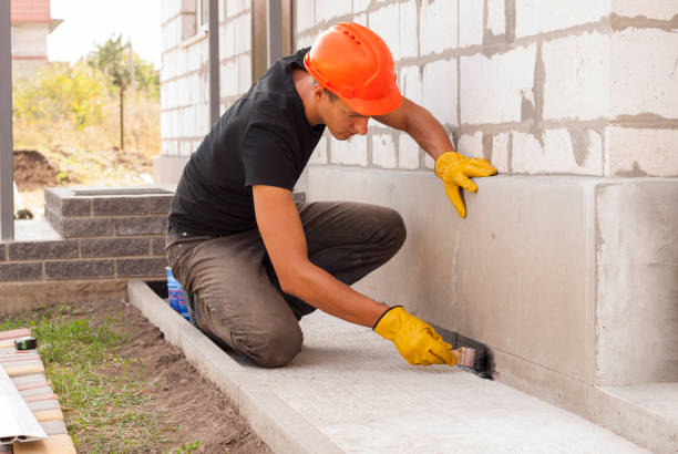Crawl space vapor barrier installation in Hartville, OH